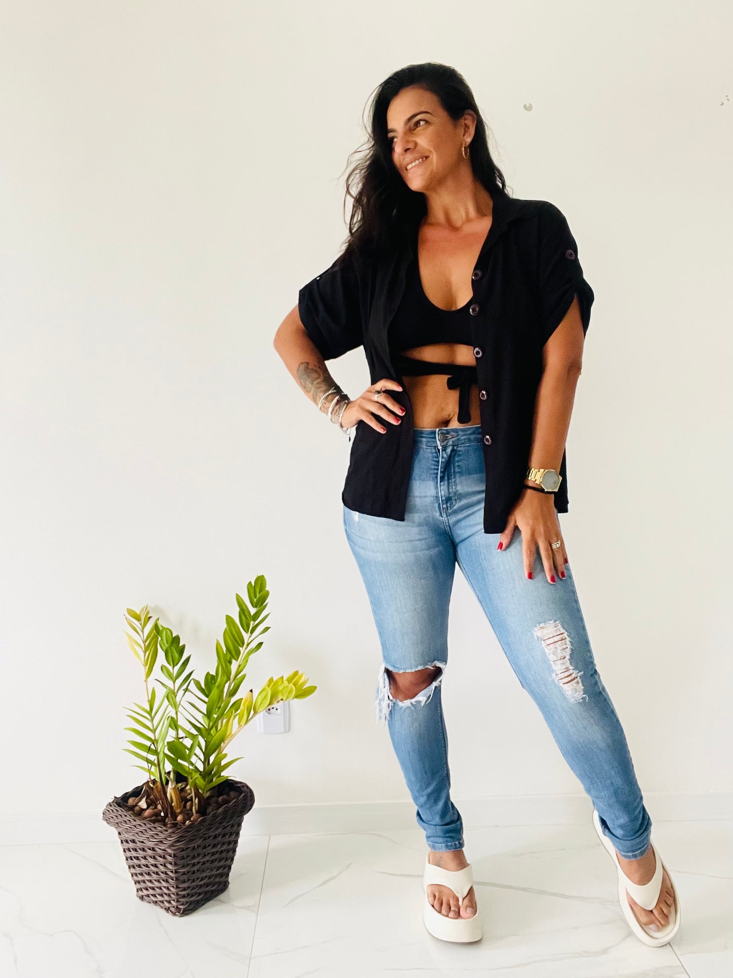 Calça Jeans Marfinino G