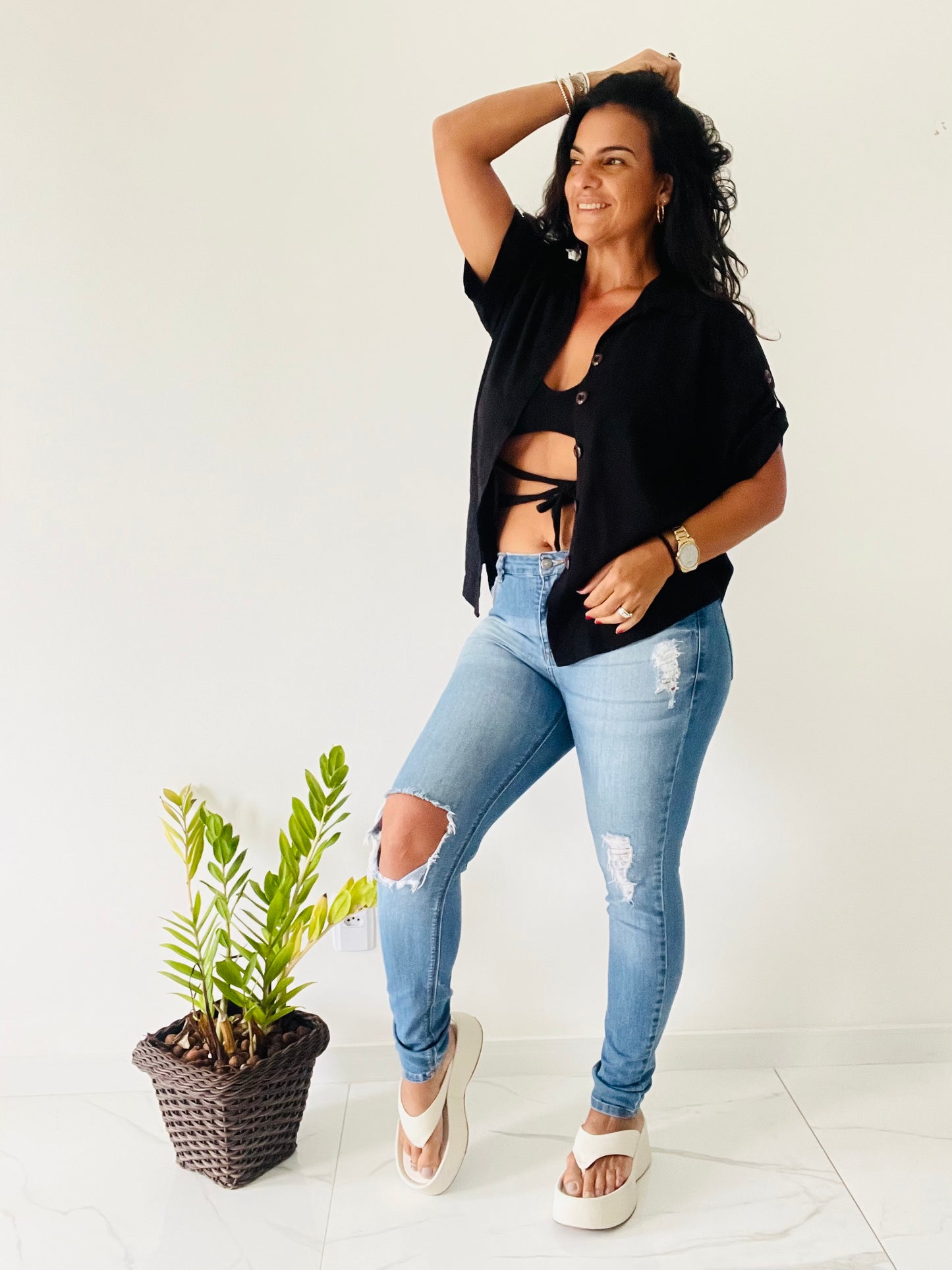 Calça Jeans Marfinino G