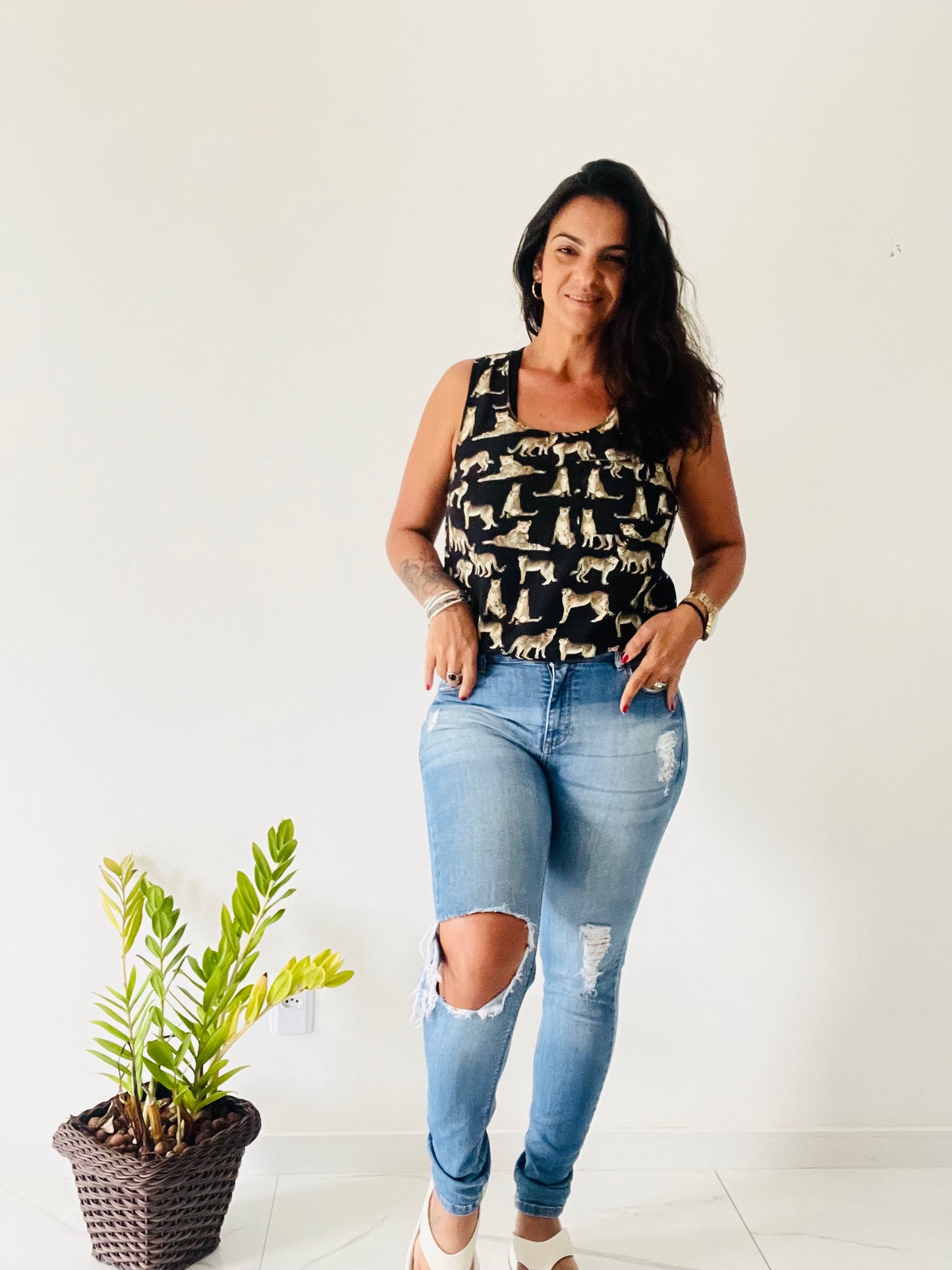 Calça Jeans Marfinino G