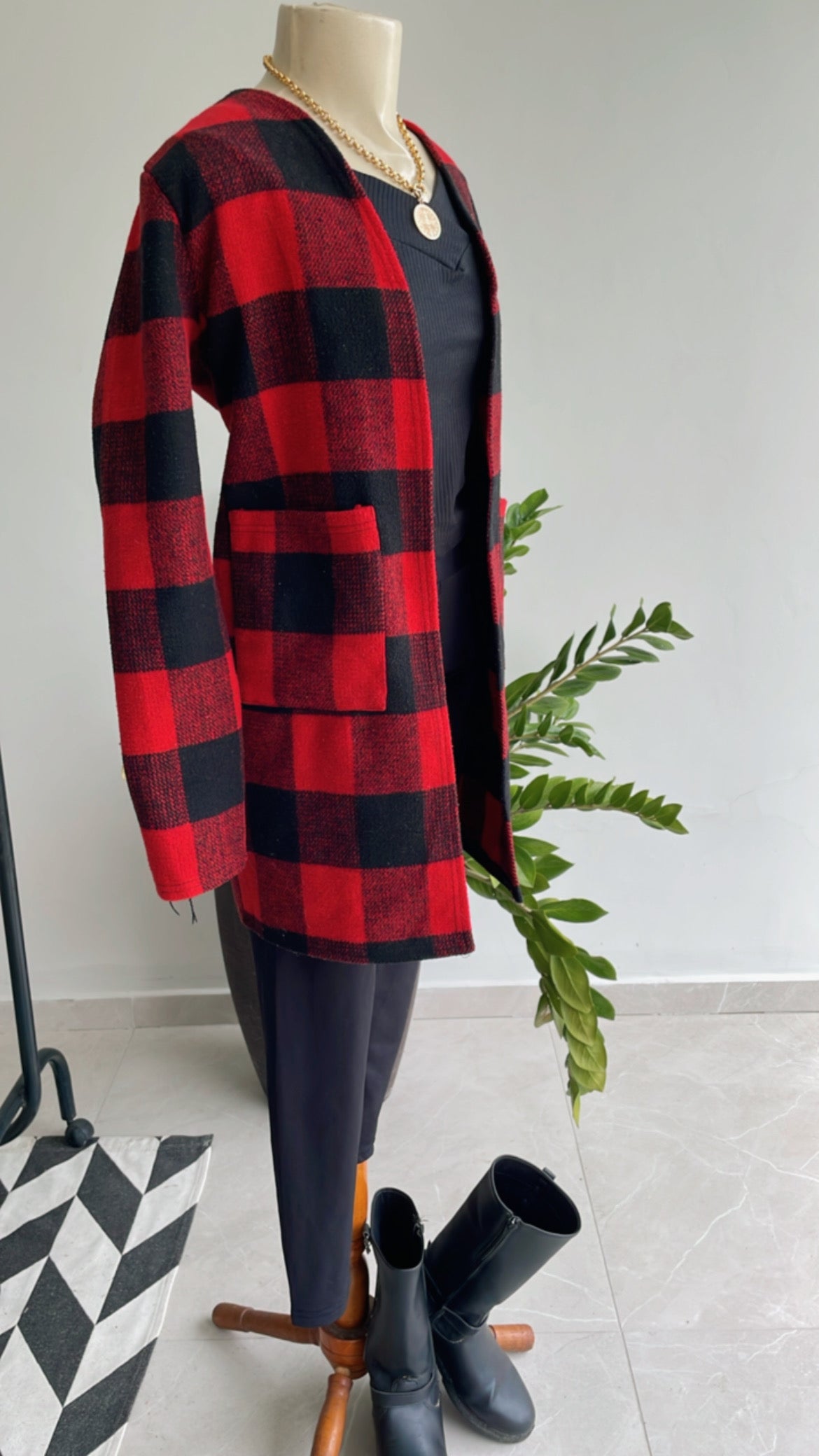 Sobretudo em lã batida P