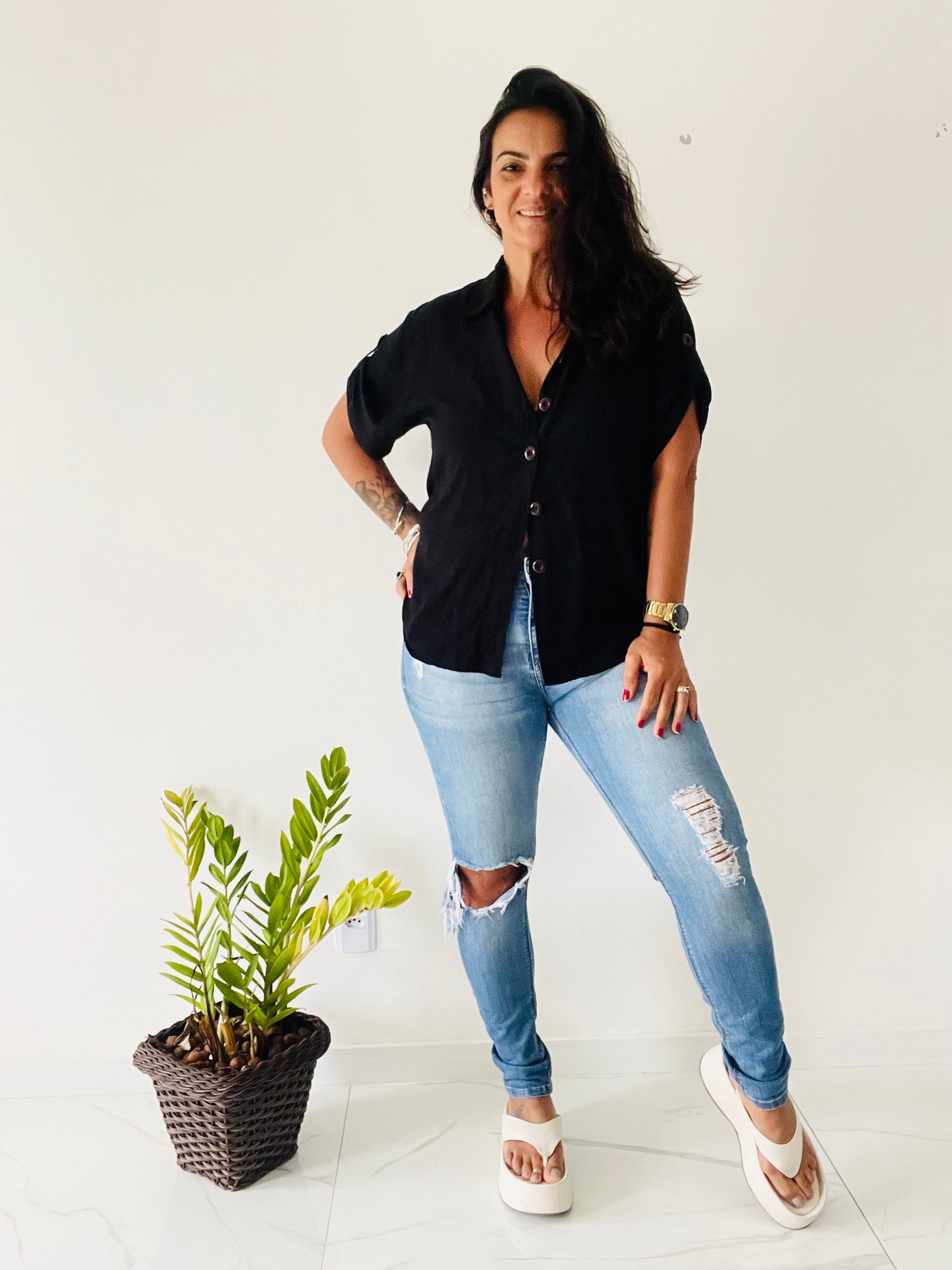 Calça Jeans Marfinino G