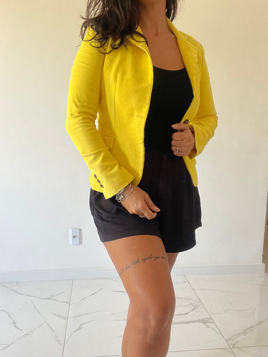 Blazer em linho P