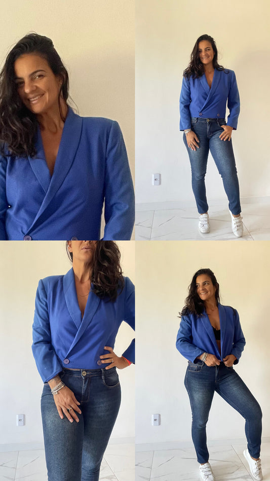 Blazer importado em linho Veste M e G